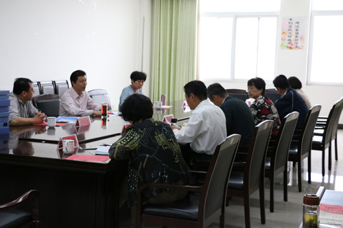 省委高校工委检查组来我校检查指导校园安全工作